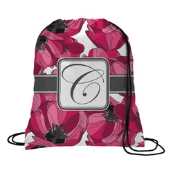 Tulips Drawstring Backpack - Medium (Personalized)