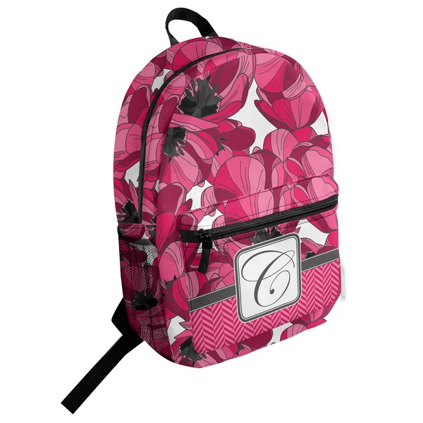 Custom Tulips Student Backpack (Personalized)