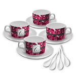 Tulips Tea Cup - Set of 4 (Personalized)