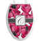Tulips Toilet Seat Decal (Personalized)