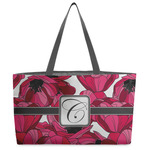 Tulips Beach Totes Bag - w/ Black Handles (Personalized)