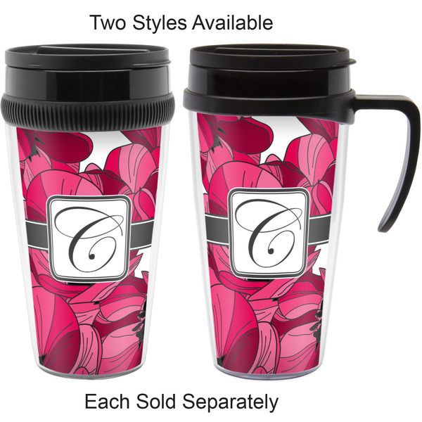 Tulips Travel Mugs - with & without Handle
