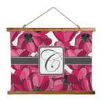 Tulips Wall Hanging Tapestry - Wide (Personalized)