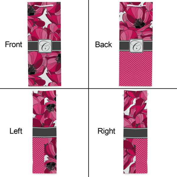Tulips Wine Gift Bag - Gloss - Approval