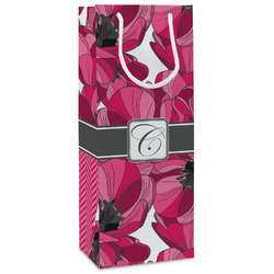 Tulips Wine Gift Bags - Matte (Personalized)
