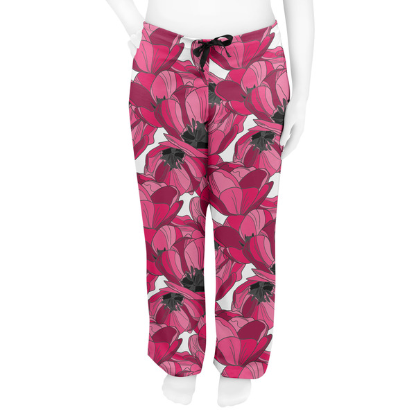 Tulips Women's Pj on model - Front