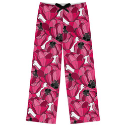 Tulips Womens Pajama Pants