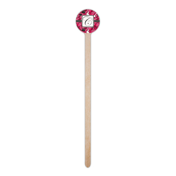 Tulips Wooden 6" Stir Stick - Round - Single Stick