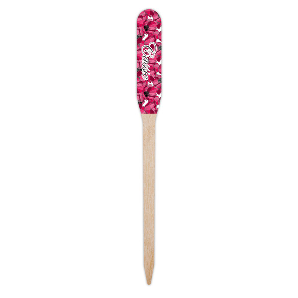 Tulips Wooden Food Pick - Paddle - Single Pick