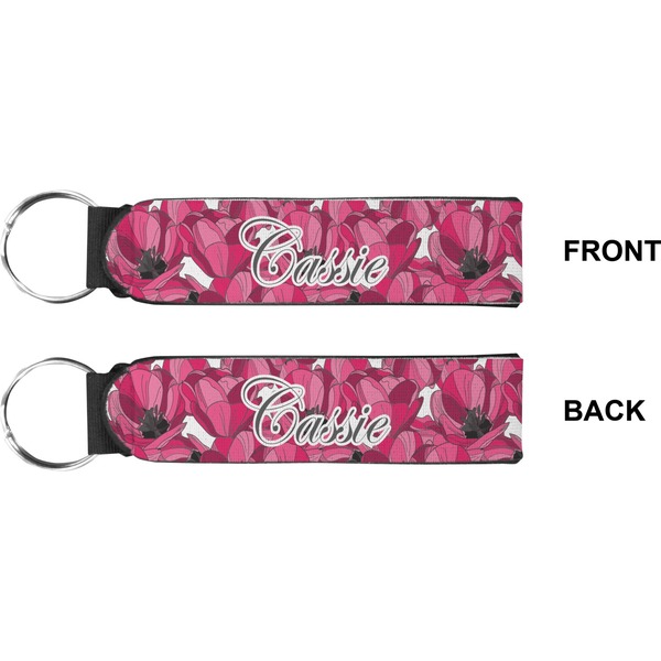 Tulips Wristlet (Front + Back)