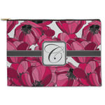 Tulips Zipper Pouch - Large - 12.5"x8.5" (Personalized)
