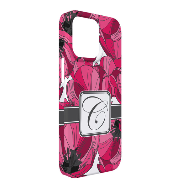 Custom Tulips iPhone Case - Plastic - iPhone 13 Pro Max (Personalized)