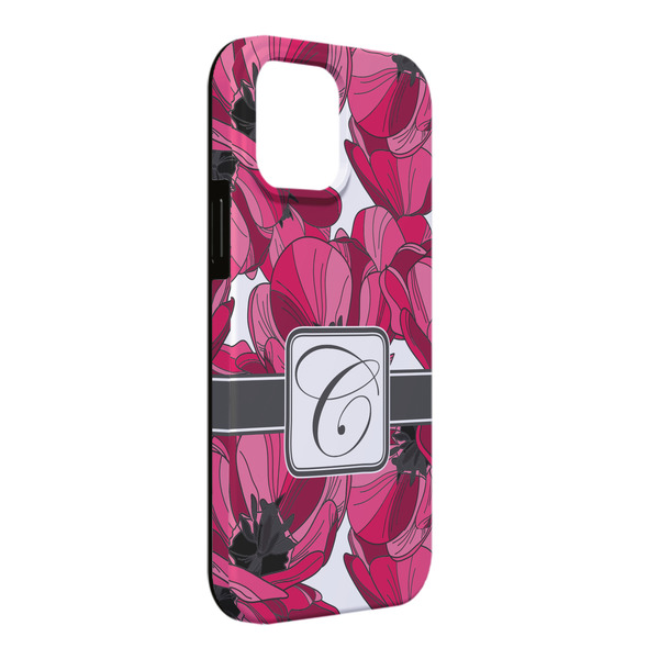 Custom Tulips iPhone Case - Rubber Lined - iPhone 13 Pro Max (Personalized)