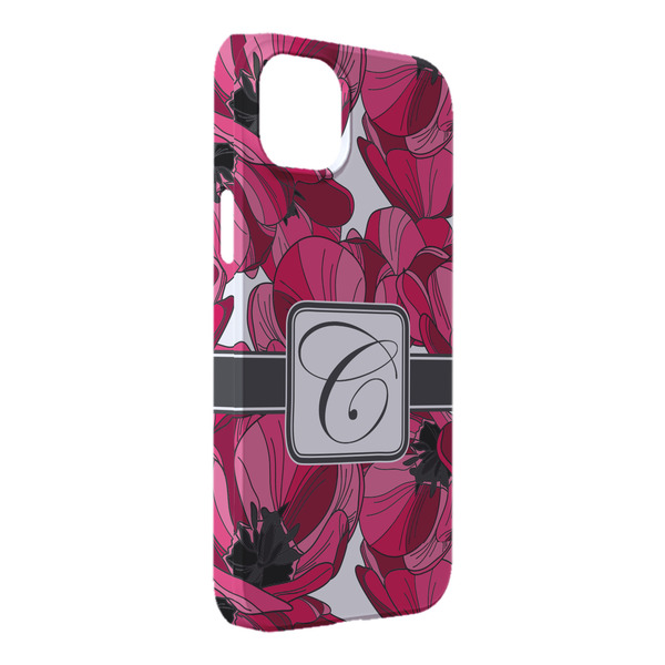 Custom Tulips iPhone Case - Plastic - iPhone 14 Plus (Personalized)
