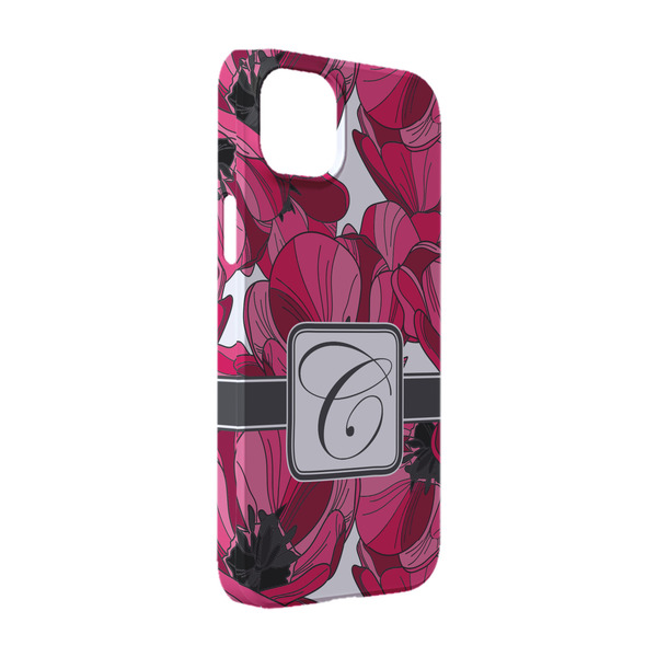 Custom Tulips iPhone Case - Plastic - iPhone 14 Pro (Personalized)