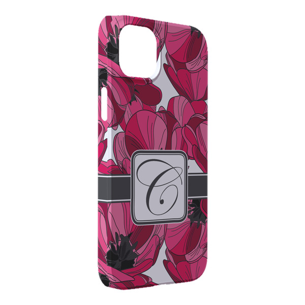Custom Tulips iPhone Case - Plastic - iPhone 14 Pro Max (Personalized)