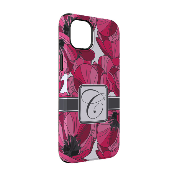 Custom Tulips iPhone Case - Rubber Lined - iPhone 14 (Personalized)