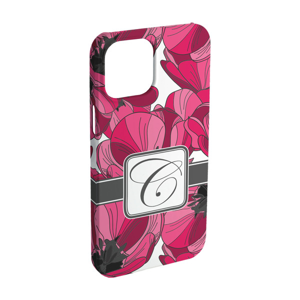 Custom Tulips iPhone Case - Plastic - iPhone 15 (Personalized)