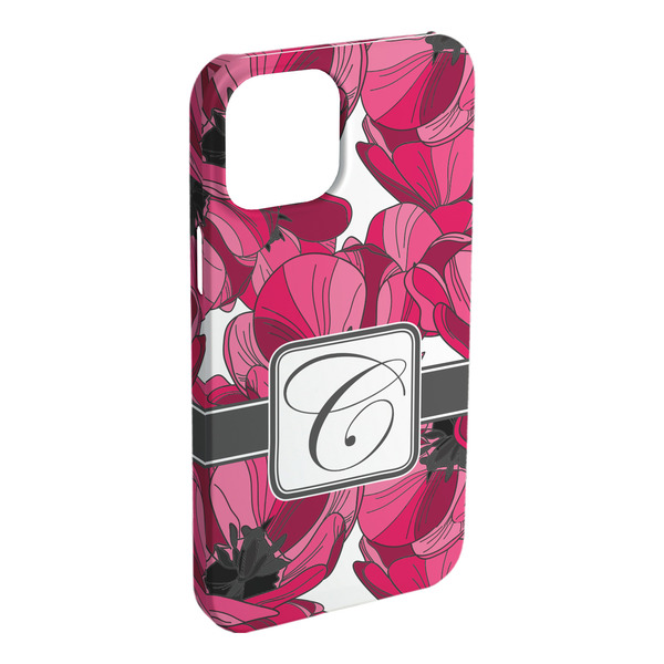 Custom Tulips iPhone Case - Plastic (Personalized)