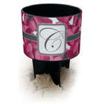 Tulips Black Beach Spiker Drink Holder (Personalized)