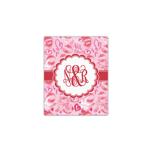 Lips n Hearts 11x14 - Canvas Print - Front View