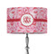 Lips n Hearts 12" Drum Lampshade - ON STAND (Fabric)
