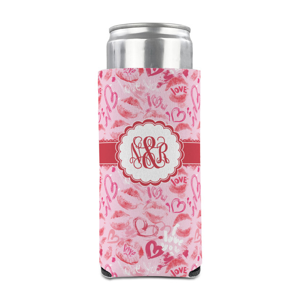 Lips n Hearts 12oz Tall Can Sleeve - FRONT (on can)