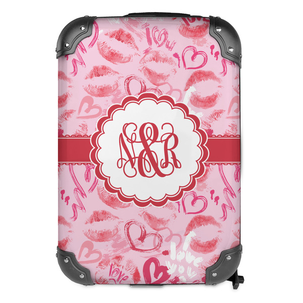 Lips n Hearts 13" Hard Shell Backpacks - FRONT