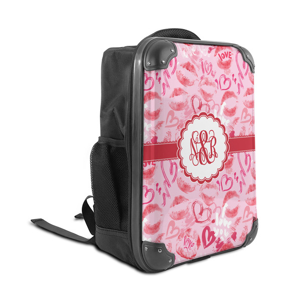 Lips n Hearts 15" Backpack - ANGLE VIEW