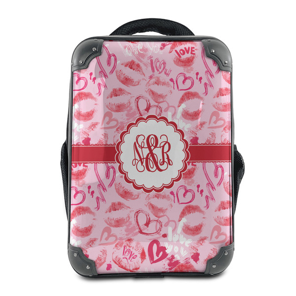 Custom Lips n Hearts 15" Hard Shell Backpack (Personalized)