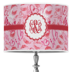 Lips n Hearts Drum Lamp Shade (Personalized)