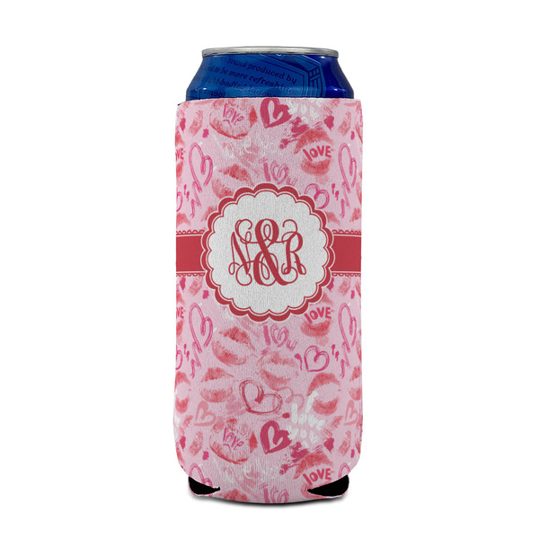 Lips n Hearts 16oz Can Sleeve - FRONT (on can)