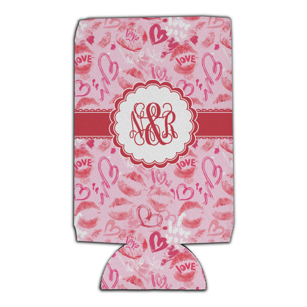 Lips n Hearts 16oz Can Sleeve - Set of 4 - FRONT