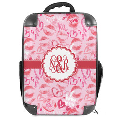 Lips n Hearts Hard Shell Backpack (Personalized)