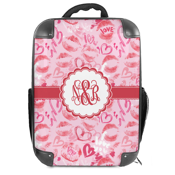 Custom Lips n Hearts Hard Shell Backpack (Personalized)