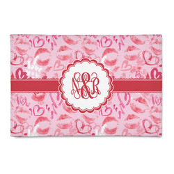 Lips n Hearts 2' x 3' Indoor Area Rug (Personalized)