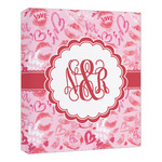 Lips n Hearts Canvas Print - 20x24 (Personalized)