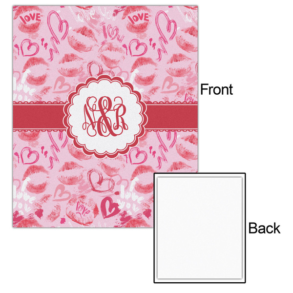 Lips n Hearts 20x24 - Matte Poster - Front & Back