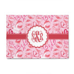 Lips n Hearts 4' x 6' Indoor Area Rug (Personalized)