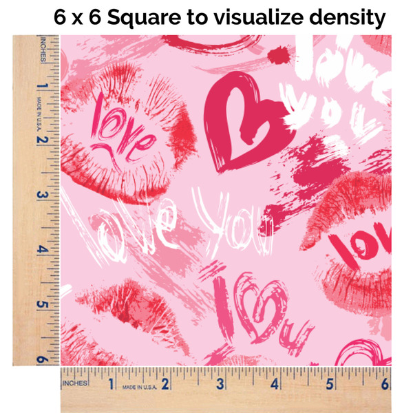 Lips n Hearts 6x6 Swatch of Fabric