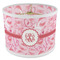 Lips n Hearts 8" Drum Lampshade - ANGLE Poly-Film