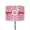 Lips n Hearts 8" Drum Lampshade - ON STAND (Poly Film)