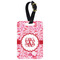 Lips n Hearts Aluminum Luggage Tag (Personalized)