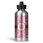 Lips n Hearts Water Bottle - Aluminum - 20 oz (Personalized)