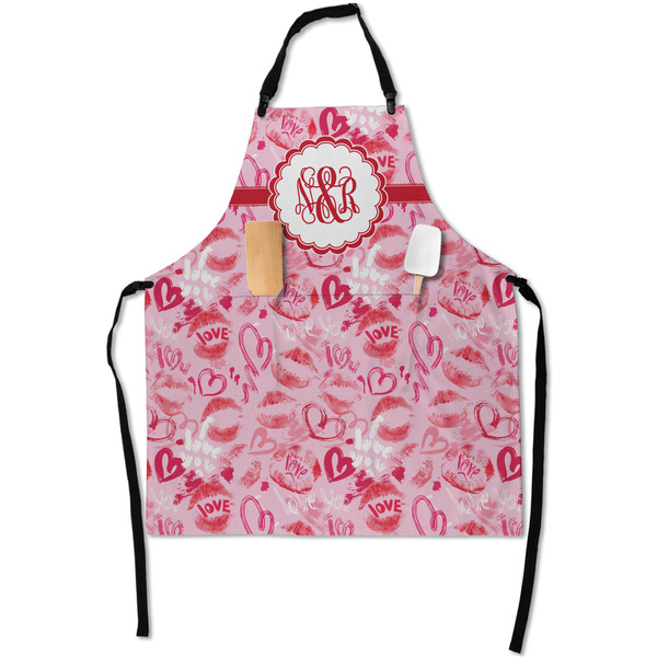 Lips n Hearts Apron - Flat with Props (MAIN)