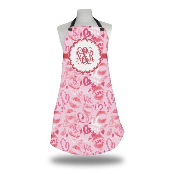 Custom Lips n Hearts Apron w/ Couple's Names