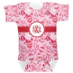 Lips n Hearts Baby Bodysuit (Personalized)