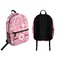 Lips n Hearts Backpack front and back - Apvl