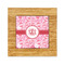 Lips n Hearts Bamboo Trivet with 6" Tile - FRONT