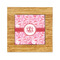 Lips n Hearts Bamboo Trivet with Ceramic Tile Insert (Personalized)